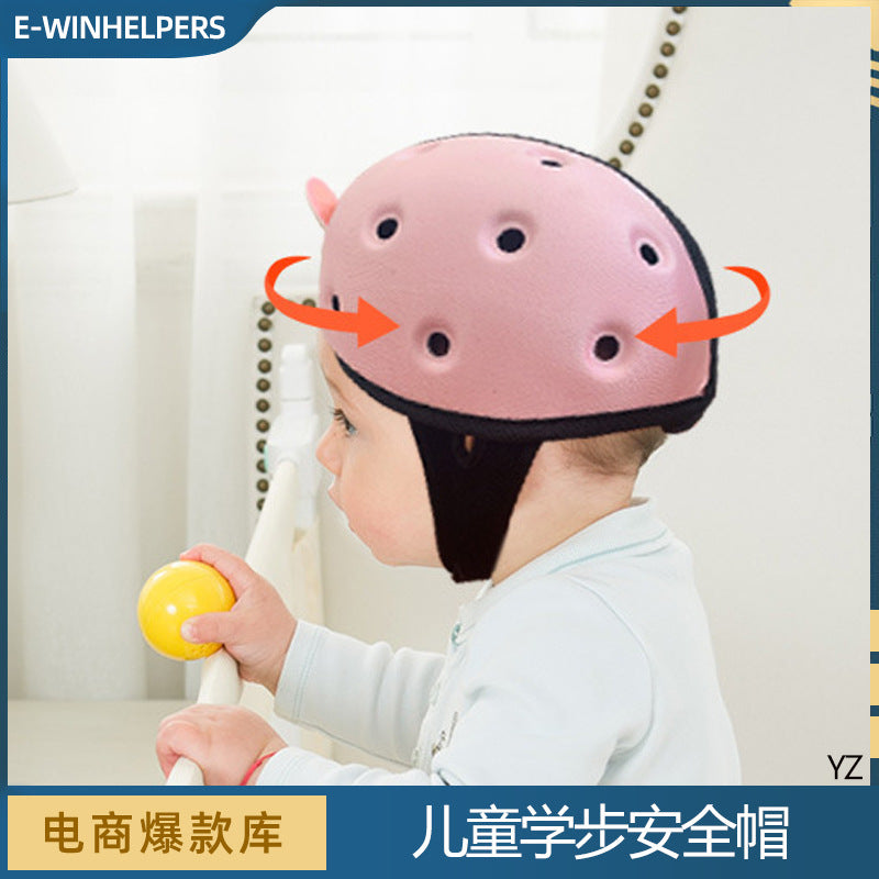 Anti-fall hat baby headrest baby toddler anti-collision hat children's learning to walk head protection pad safety helmet