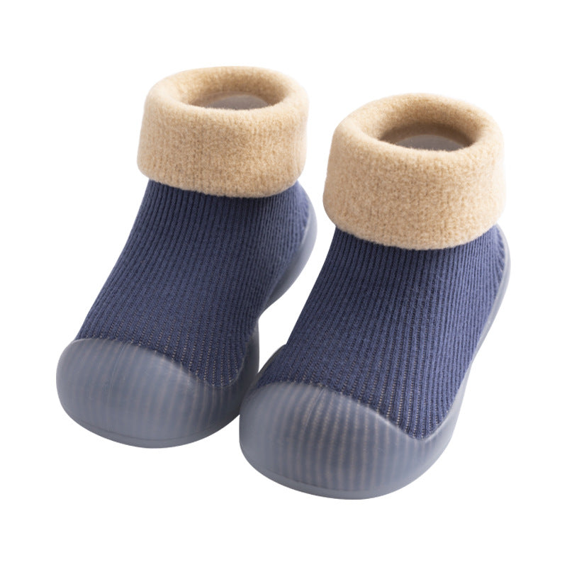New autumn/winter baby toddler shoes soft bottom non-slip home children's indoor shoes waterproof floor socks socks shoes