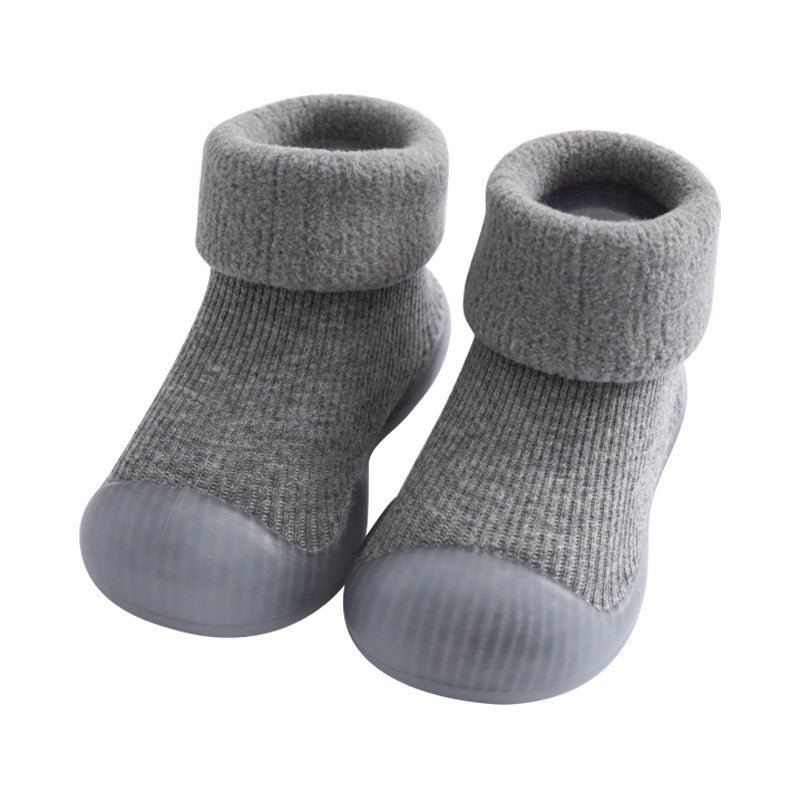 New autumn/winter baby toddler shoes soft bottom non-slip home children's indoor shoes waterproof floor socks socks shoes