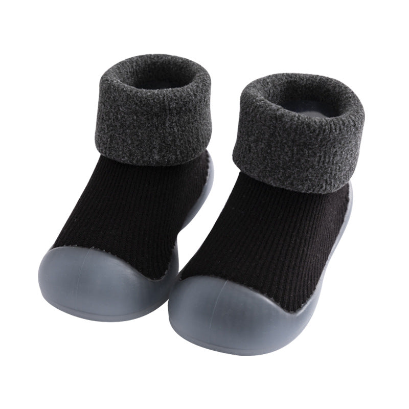 New autumn/winter baby toddler shoes soft bottom non-slip home children's indoor shoes waterproof floor socks socks shoes