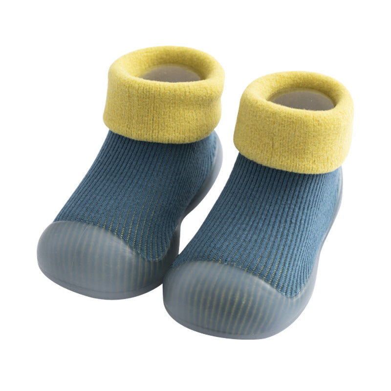 New autumn/winter baby toddler shoes soft bottom non-slip home children's indoor shoes waterproof floor socks socks shoes