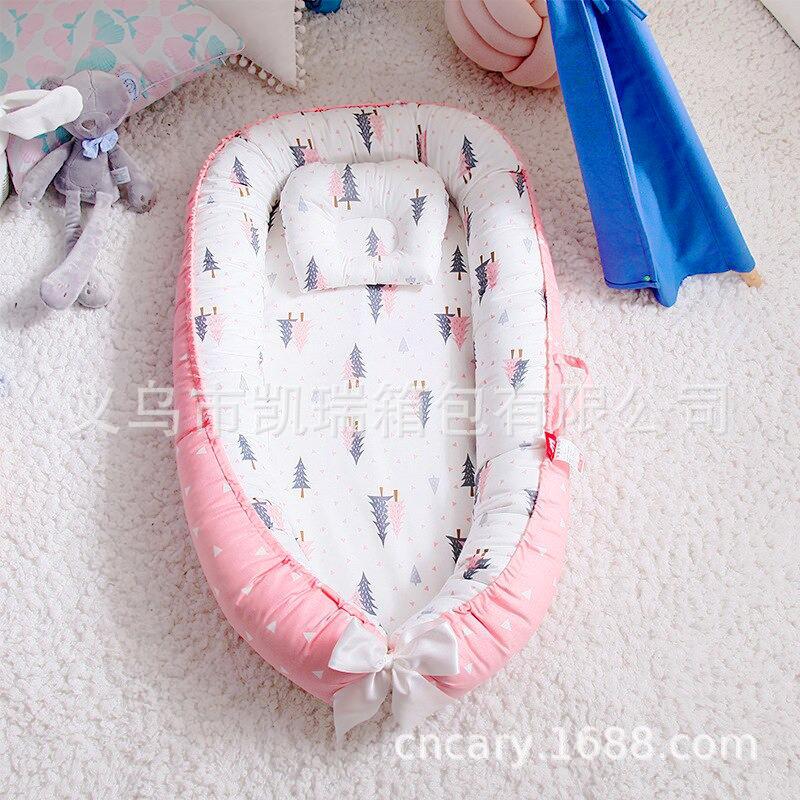 Cross-border hot selling crib portable bed in bed removable and washable baby bed newborn imitation womb wrapped travel bed