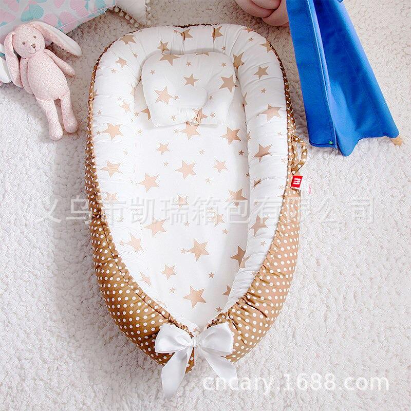 Cross-border hot selling crib portable bed in bed removable and washable baby bed newborn imitation womb wrapped travel bed