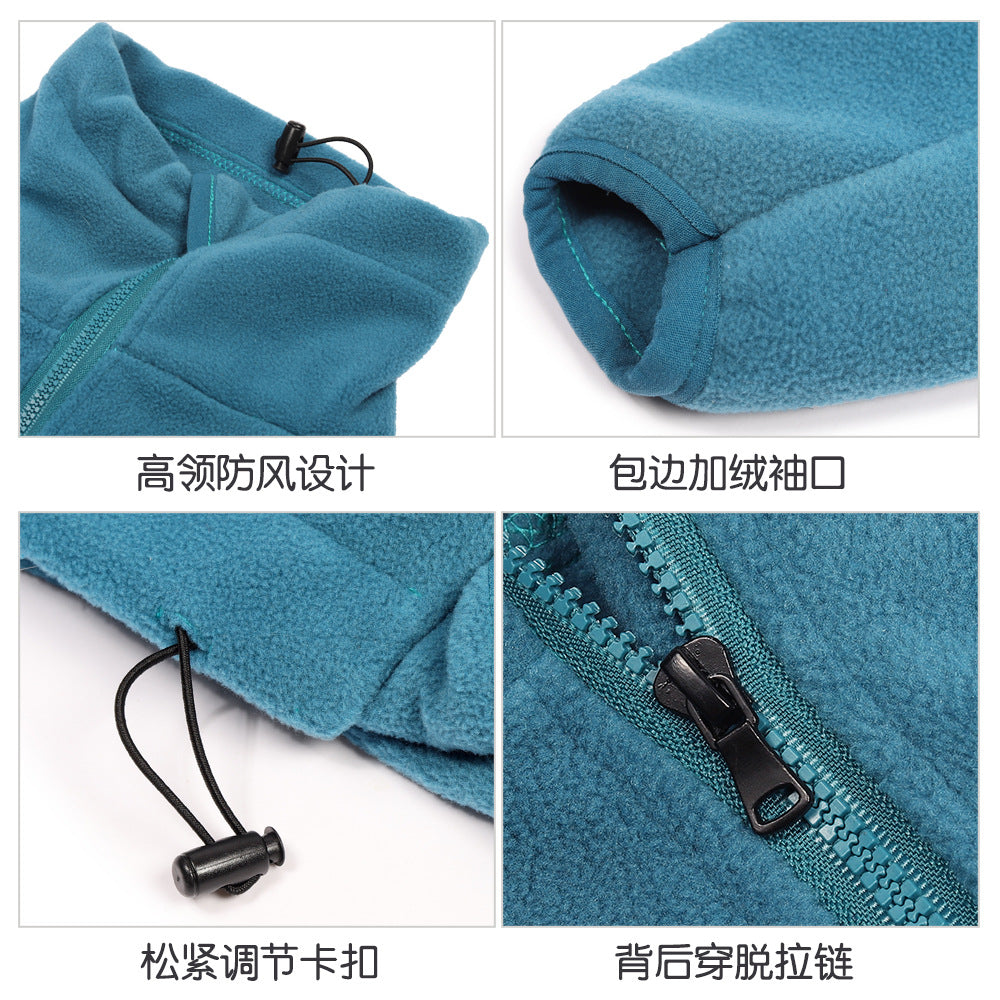 Small and medium-sized dog clothes cross-border winter dog clothes thick warm cotton clothes dog full-cover four-legged clothes pet clothes