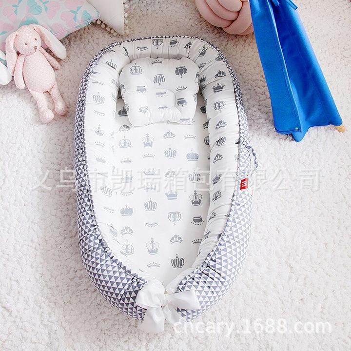 Cross-border hot selling crib portable bed in bed removable and washable baby bed newborn imitation womb wrapped travel bed