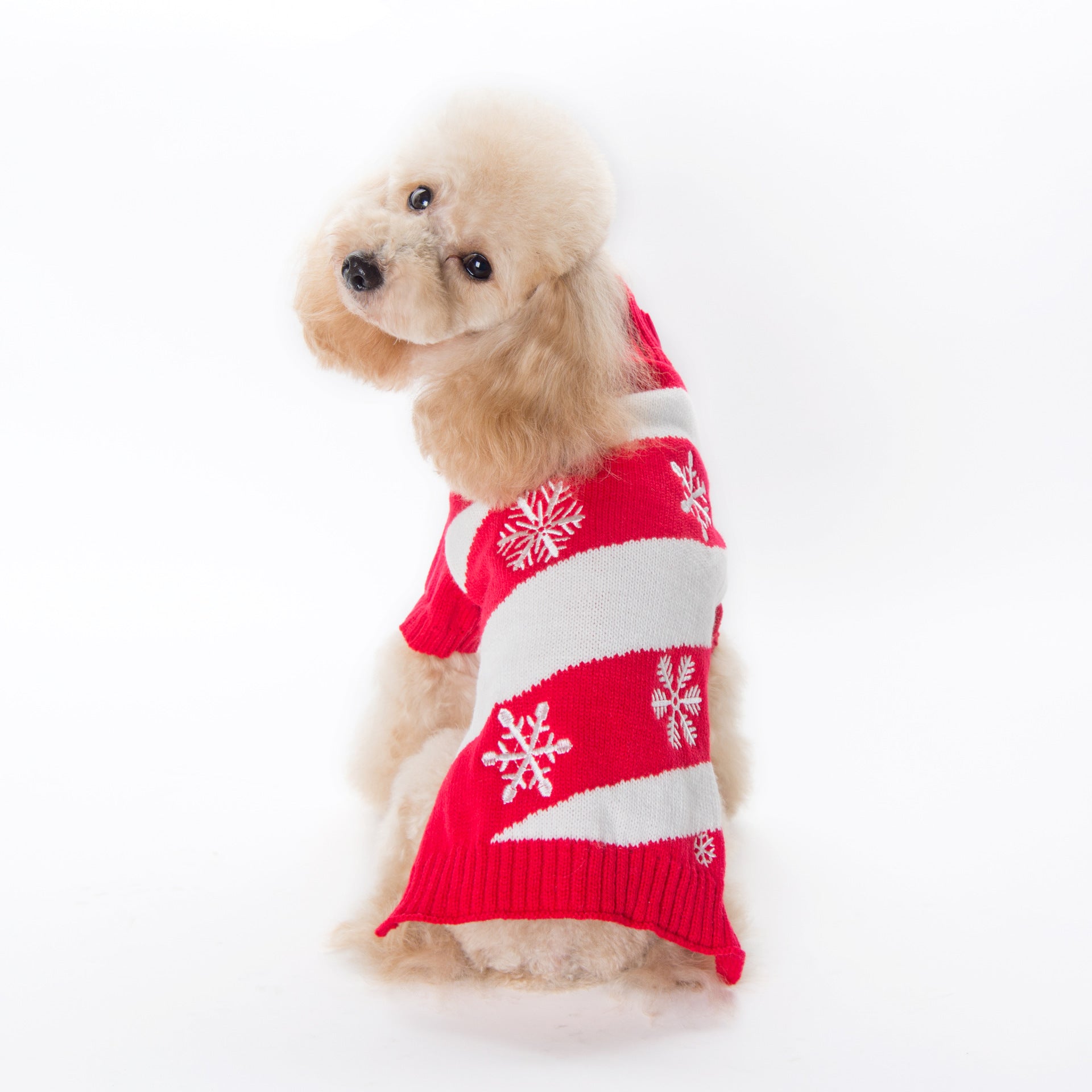 Dog clothes for spring and autumn, Teddy poodle puppy sweaters, New Year and Christmas pet clothes, elk Christmas outfits wholesale