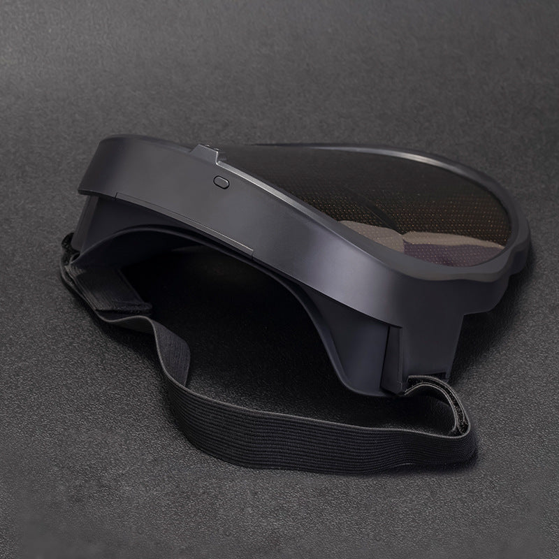 Halloween colorful LED light-up APP mask party party charging diy dynamic light mask bright mask