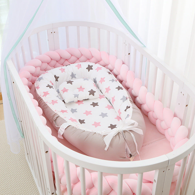 Cross-border hot selling crib portable bed in bed removable and washable baby bed newborn imitation womb wrapped travel bed