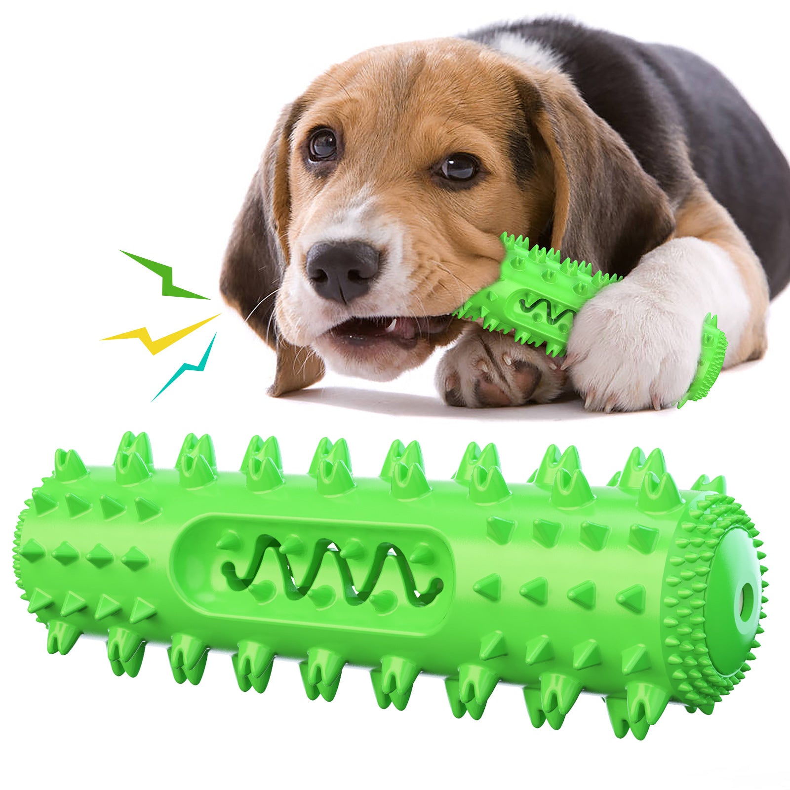 Amazon Pet Sounding Sawtooth Molar Stick Dog Toothbrush Cleaning Ball Vent Biting Dog Toy Dog Pet Supplies