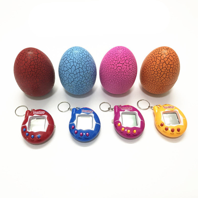 Electronic Pet Machine Cracked Egg Packed Electronic Cultivation Game Machine Tumbler Egg Toy Foreign Trade Amazon Cross-border