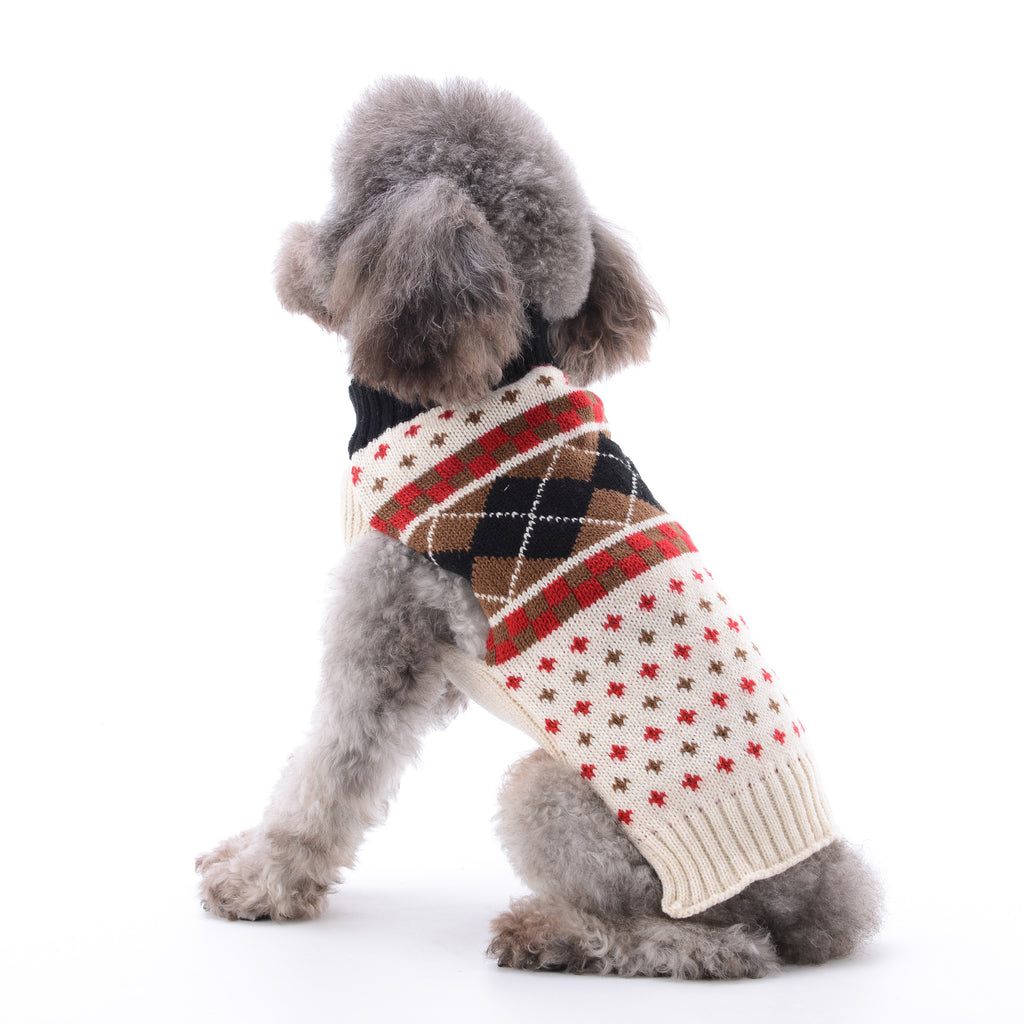 Dog clothes for spring and autumn, Teddy poodle puppy sweaters, New Year and Christmas pet clothes, elk Christmas outfits wholesale