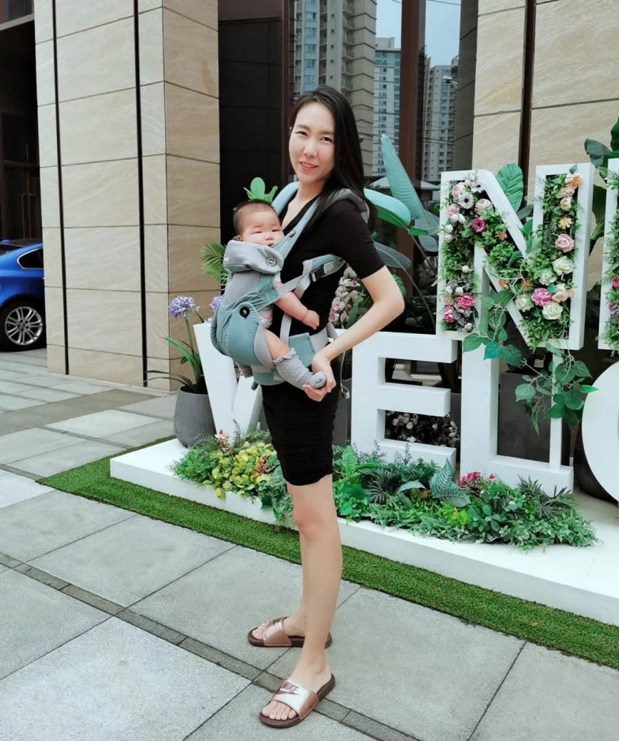 Egobaby omn breeze baby carrier waist stool multifunctional newborn baby summer horizontal baby holding artifact