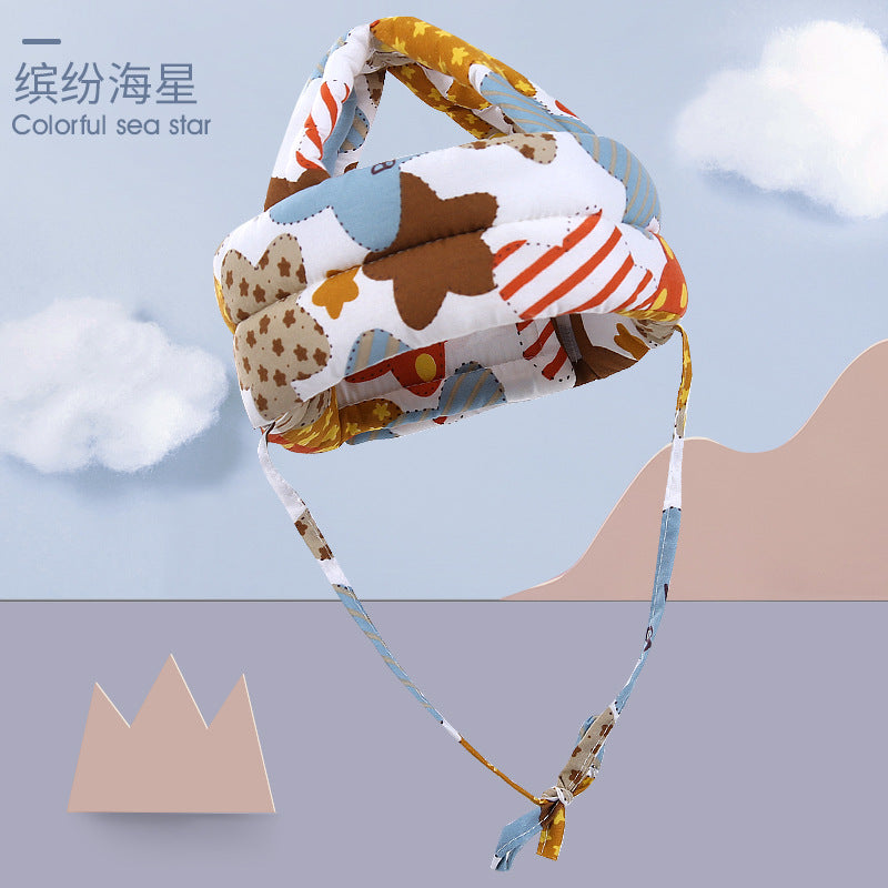 Baby head pillow anti-fall artifact head protection pad summer anti-collision head learning to walk baby four seasons learning to walk hat