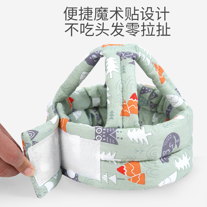 Baby head pillow anti-fall artifact head protection pad summer anti-collision head learning to walk baby four seasons learning to walk hat
