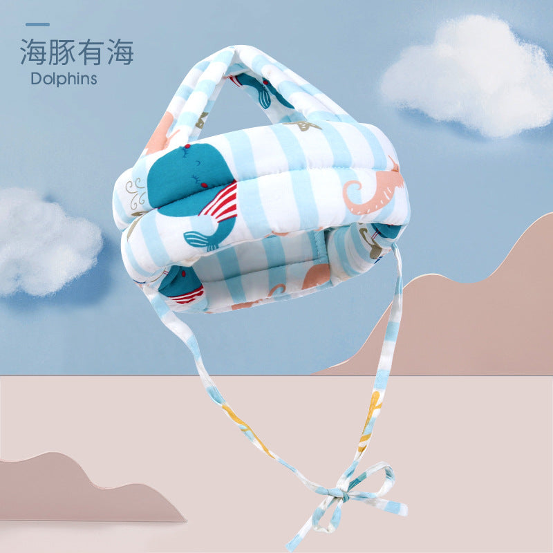 Baby head pillow anti-fall artifact head protection pad summer anti-collision head learning to walk baby four seasons learning to walk hat