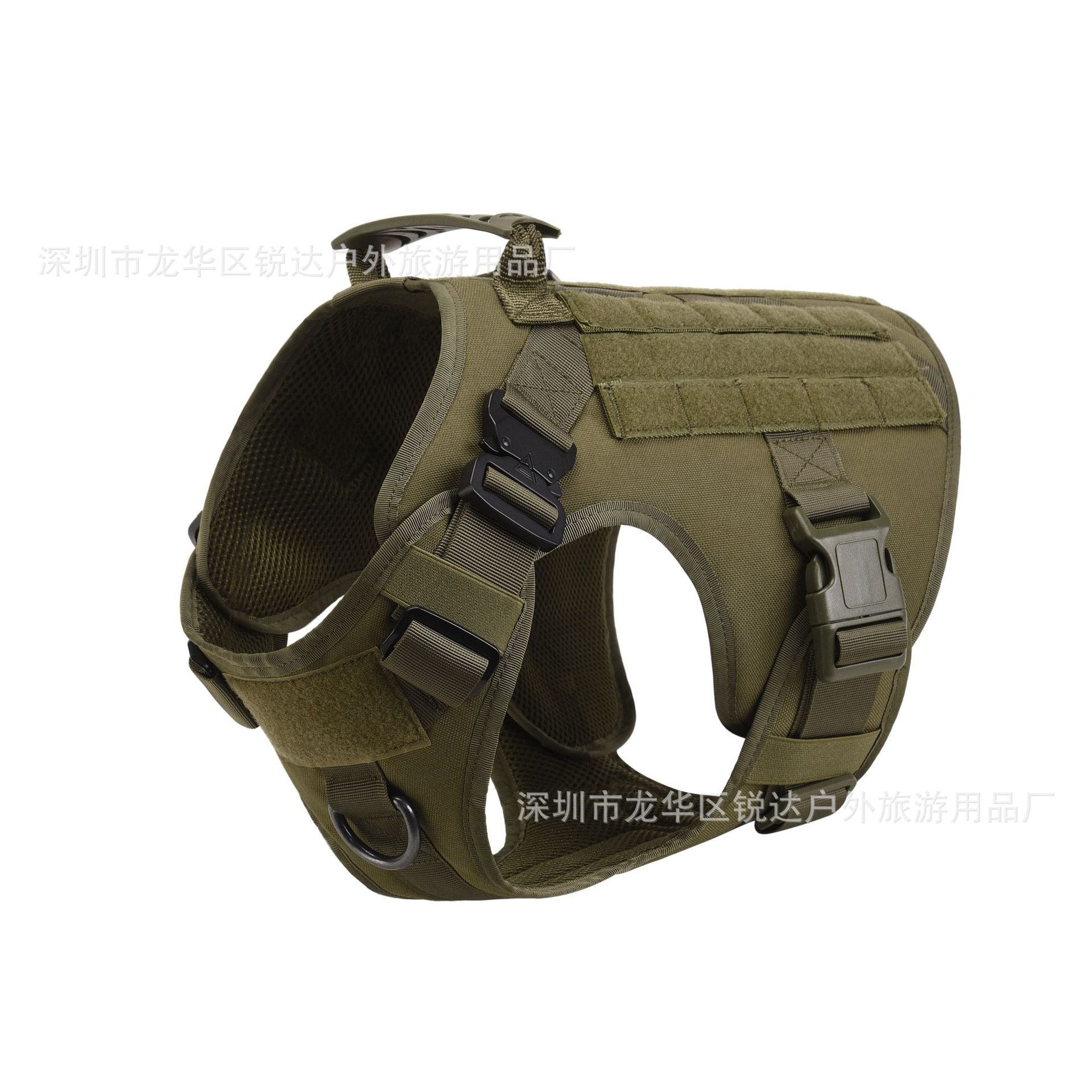 Nylon Tactical Dog Clothing Quick Release Dog Vest Pet Clothes Outdoor Dog Clothing Training Vest