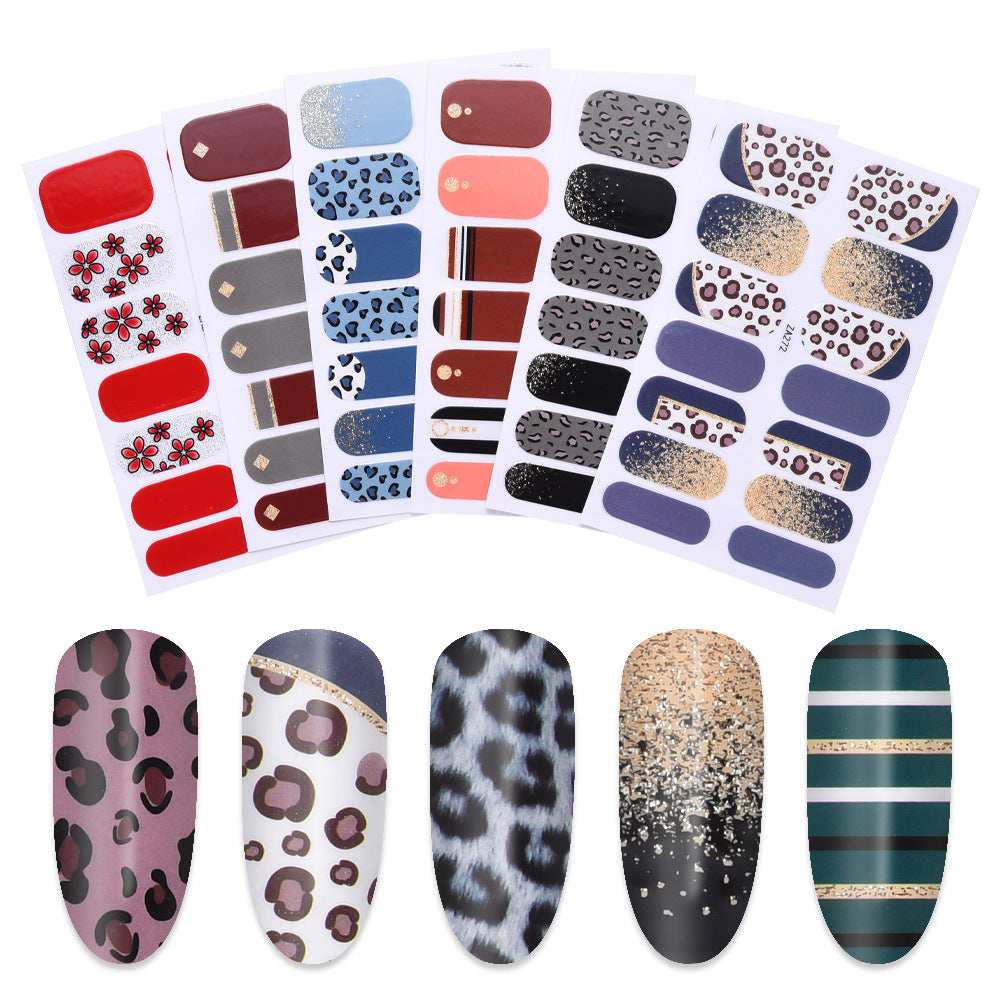 Manicure Halloween theme stickers 12pcs/pack party prom skull 3d funny nail stickers with adhesive