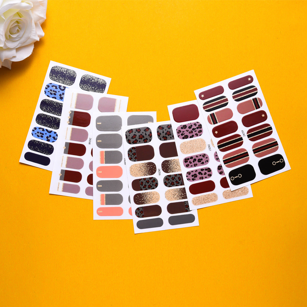 Manicure Halloween theme stickers 12pcs/pack party prom skull 3d funny nail stickers with adhesive