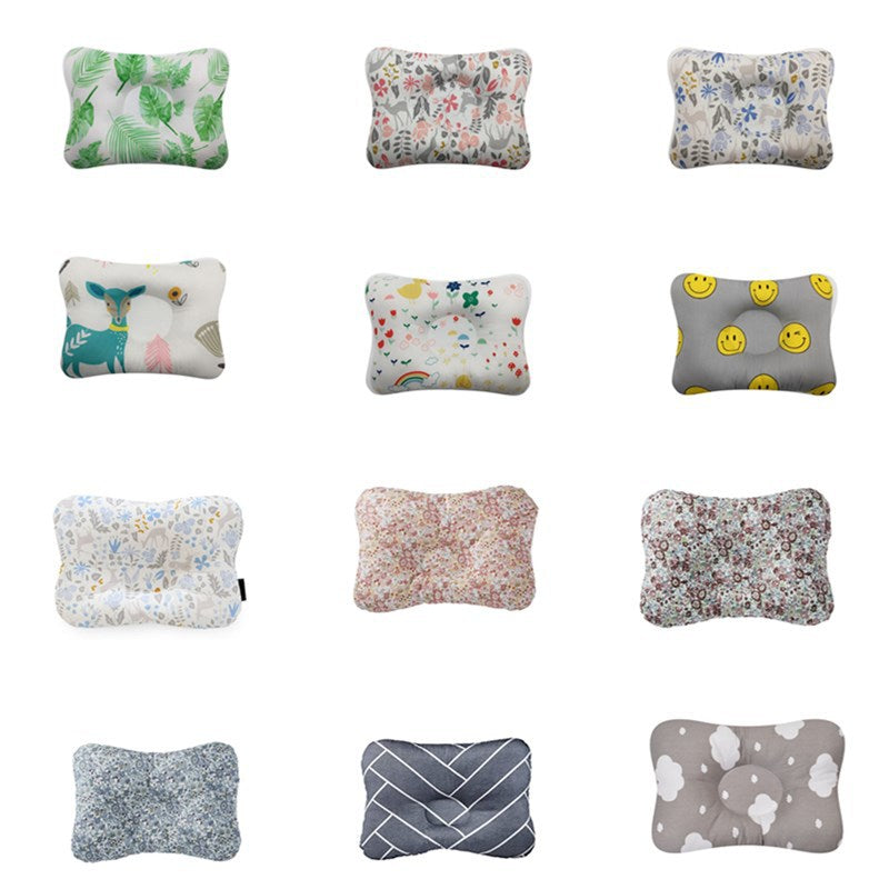 Cross-border supply baby pillow anti-bias headrest 0-1 years old maternal and child products baby shaping pillow A03 shaping 3D pillow