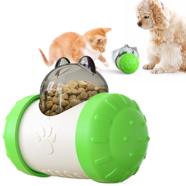 Pet supplies Amazon hot selling tumbler puzzle slow food leaking ball without electric pet dog toy