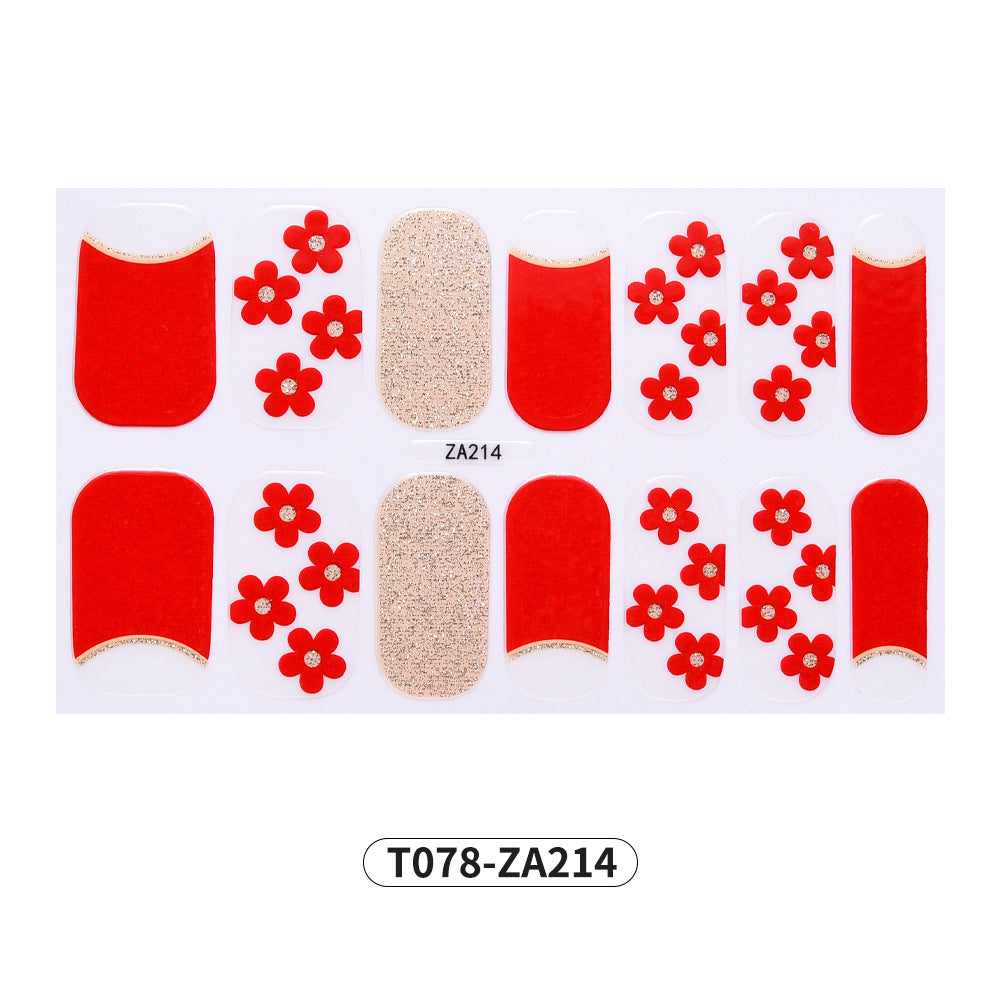 Manicure Halloween theme stickers 12pcs/pack party prom skull 3d funny nail stickers with adhesive