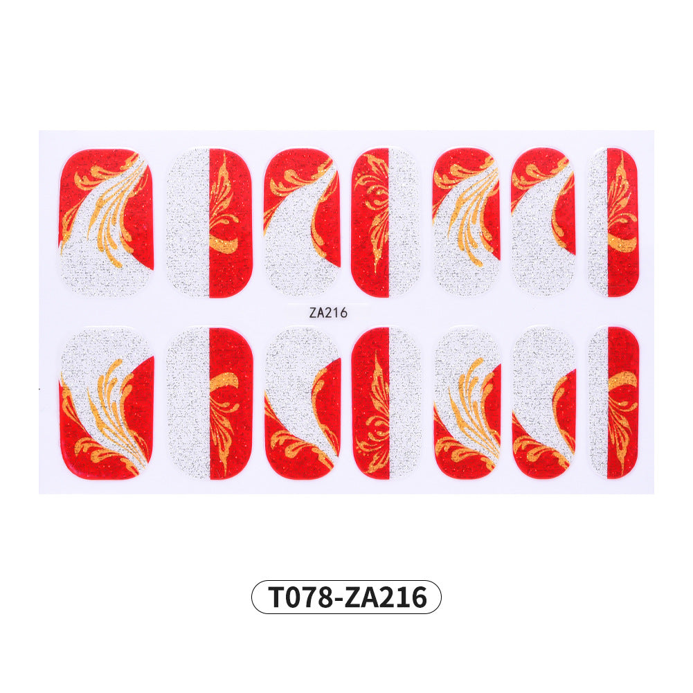 Manicure Halloween theme stickers 12pcs/pack party prom skull 3d funny nail stickers with adhesive