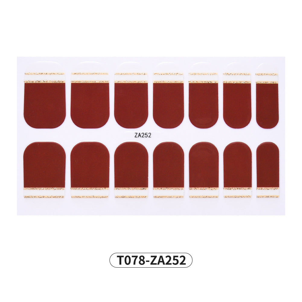 Manicure Halloween theme stickers 12pcs/pack party prom skull 3d funny nail stickers with adhesive