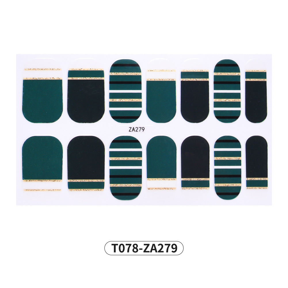 Manicure Halloween theme stickers 12pcs/pack party prom skull 3d funny nail stickers with adhesive