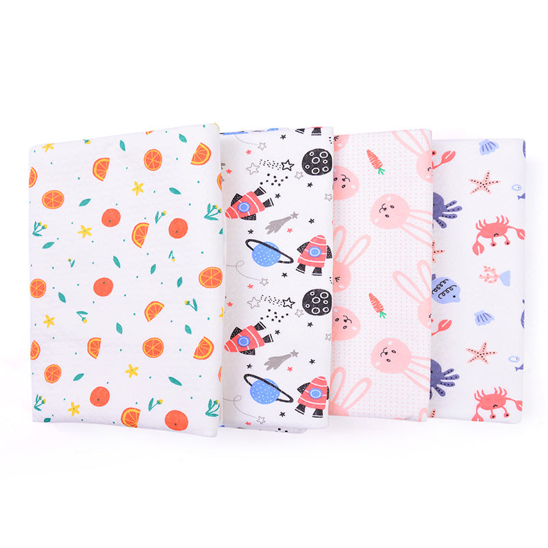 Colored cotton baby diaper pad large adult anti-diaper pad elderly care pad menstrual pad children baby diaper pad