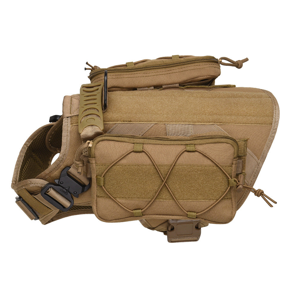 1000D outdoor tactical dog vest MOLLE dog walking dog clothes dog vest tactical equipment pet dog clothes
