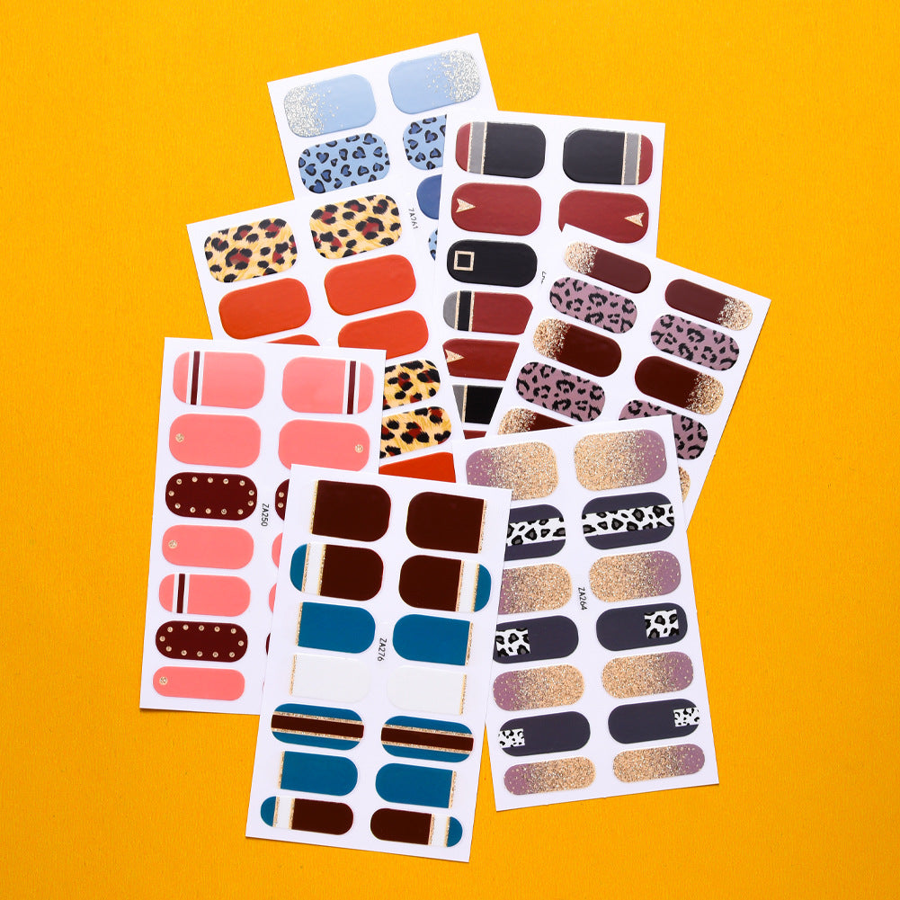 Manicure Halloween theme stickers 12pcs/pack party prom skull 3d funny nail stickers with adhesive