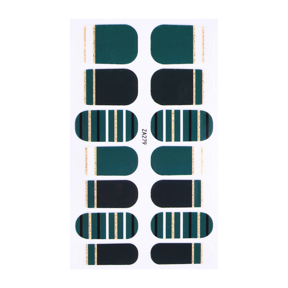 Manicure Halloween theme stickers 12pcs/pack party prom skull 3d funny nail stickers with adhesive