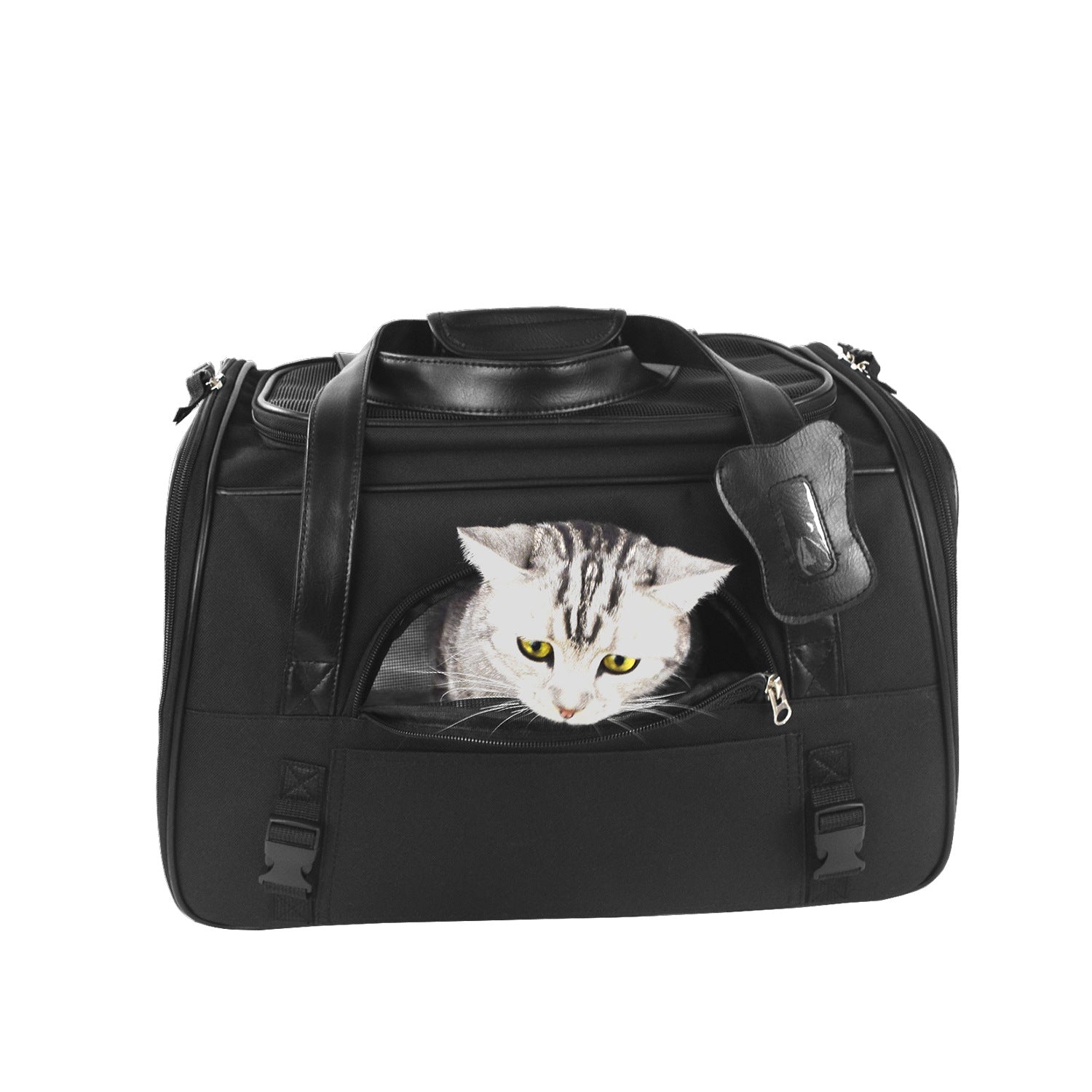 Purrpy Spot Pet Bag Gulu Pet Backpack Amazon Portable Dog Bag Oxford Cloth Breathable Cat Bag Wholesale