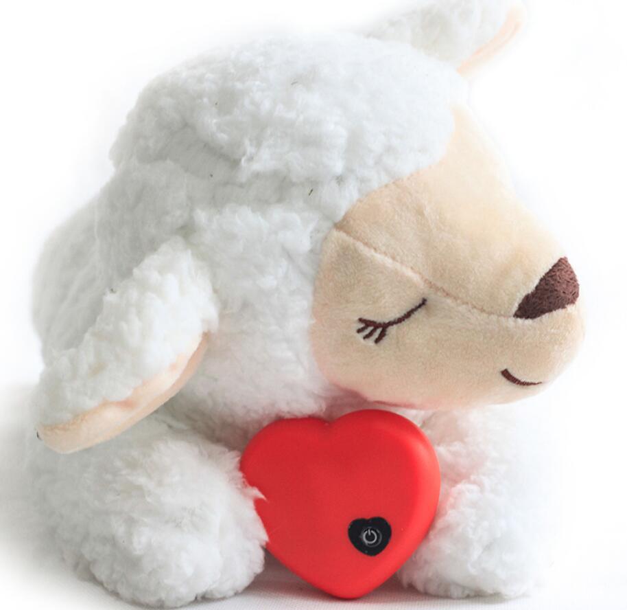 Amazon's explosive pet plush heartbeat doll Anxiety companion toy Interactive toy