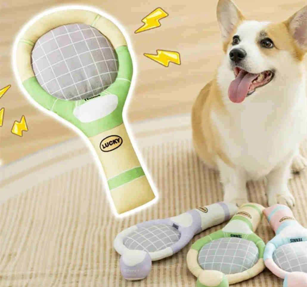 Dog plush sound frisbee toy interactive self-entertainment boredom grinding teeth resistant pet training Corgi Teddy