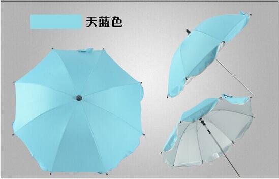 Baby stroller parasol stroller cross-border sun protection umbrella steering clip electric car parasol stroller umbrella stand