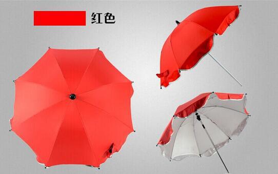 Baby stroller parasol stroller cross-border sun protection umbrella steering clip electric car parasol stroller umbrella stand
