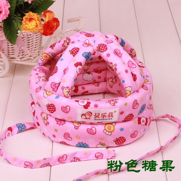 2023 new baby anti-collision hat original baby toddler anti-fall hat children's cotton safety helmet breathable anti-fall