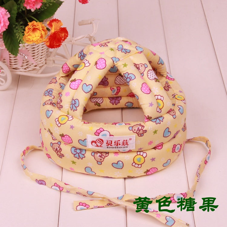 2023 new baby anti-collision hat original baby toddler anti-fall hat children's cotton safety helmet breathable anti-fall