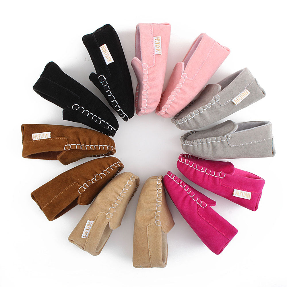 Spring and Autumn AliExpress Hot Baby Shoes Peas Baby Shoes Amazon Toddler Shoes 0-1 Years Old