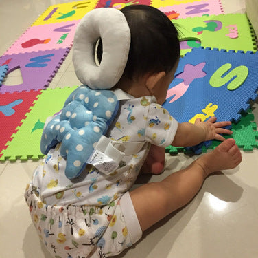 Baby learn to sit anti-fall head cushion children toddler head cushion baby head protection cushion angel head cushion