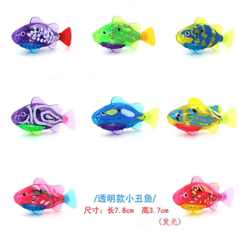 Hot sale electric fish swimming electronic pet fish simulation magic machine induction fish playing in water bathing toy fish