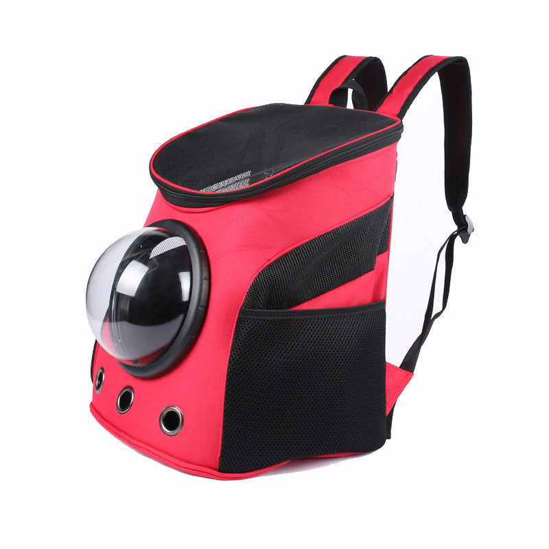 Spot direct selling pet backpack going out portable space capsule cat cage cat backpack cat bag chest bag dog bag