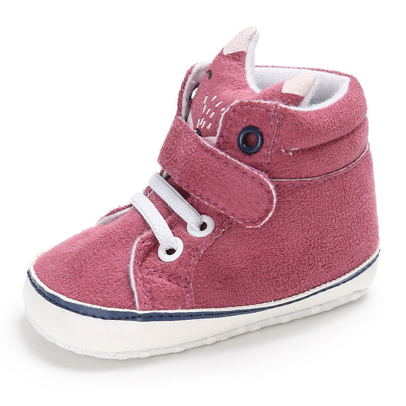 Baby shoes toddler shoes spring autumn winter fox style 0-1 year old boys and girls soft sole shoes one piece drop shipping