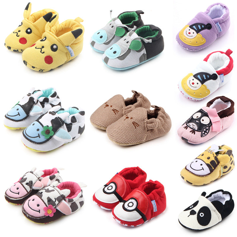 Wholesale baby shoes, elastic and non-falling shoes, soft-soled baby shoes, toddler shoes 0-1 years old, 0033 lightweight