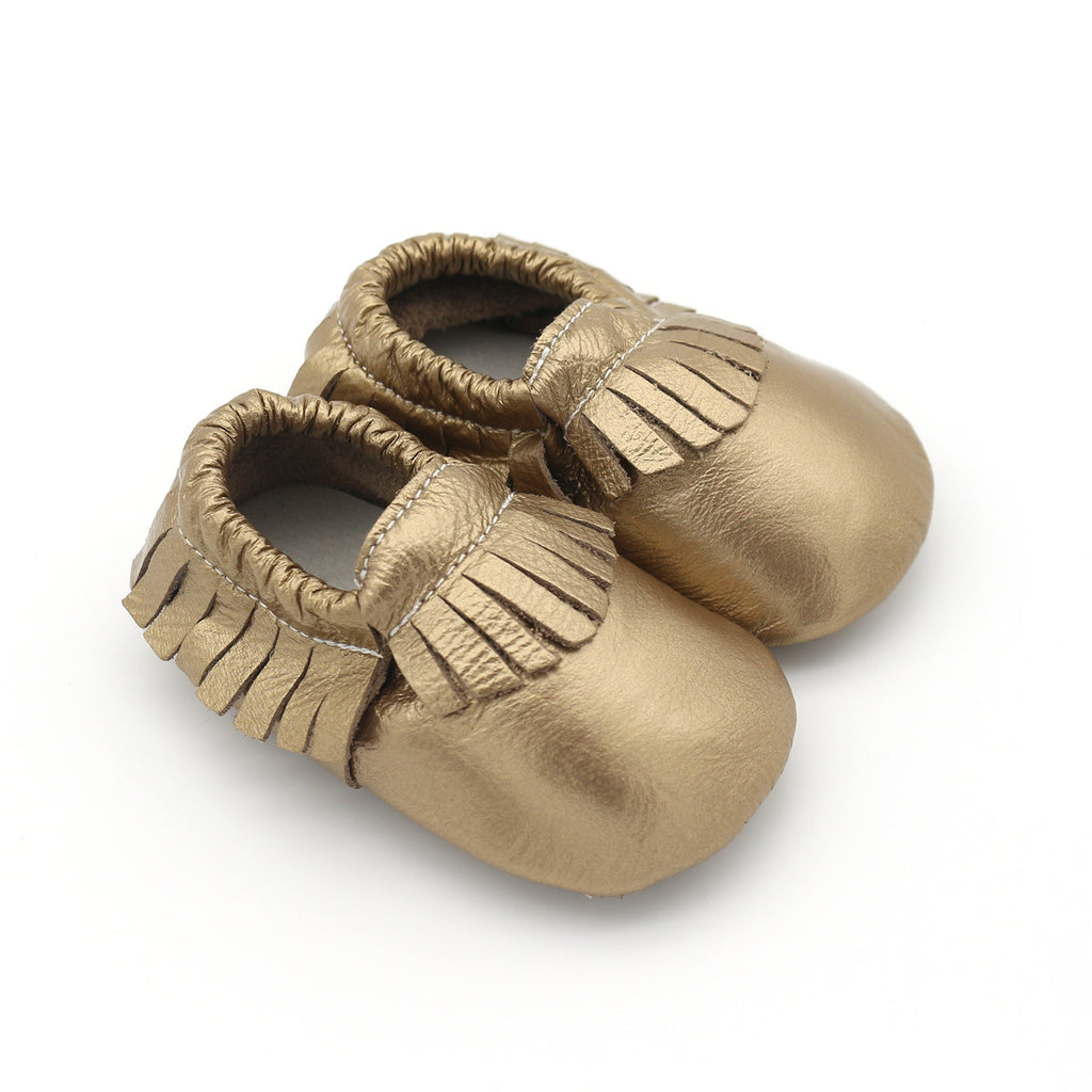 Special sale leather toddler shoes baby shoes soft baby shoes leather tassels one generation