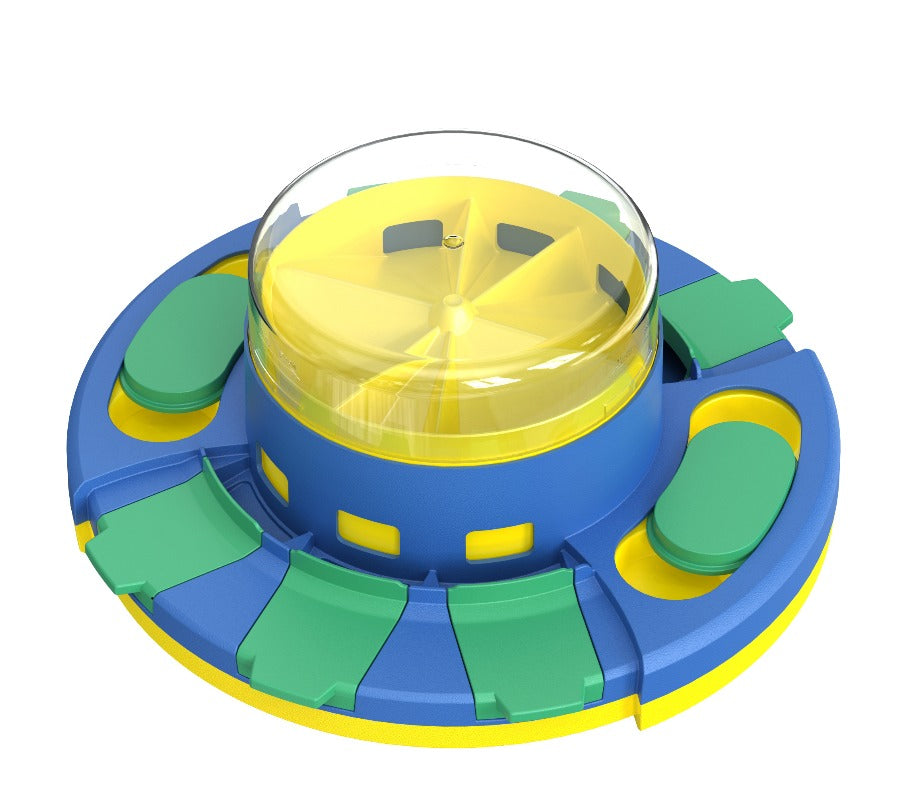 Pet products manufacturer wholesale company's new hot model Amazon Yizhi Shang press leakage dog toy