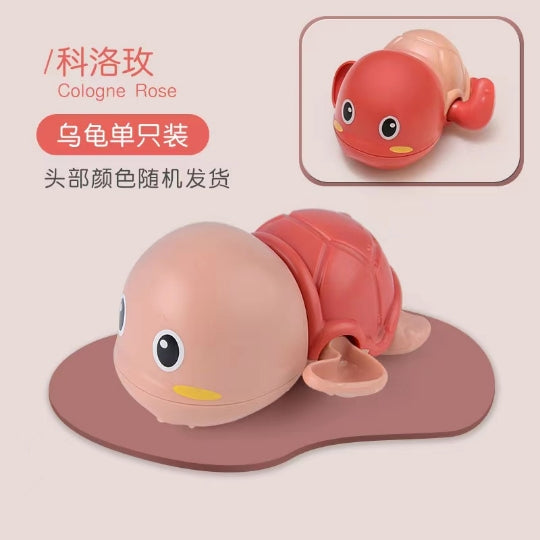 Little Yellow Duck Little Dolphin Playing Water Baby Bath Toys Bathroom Baby Children Bathing Swimming Tiktok Toys