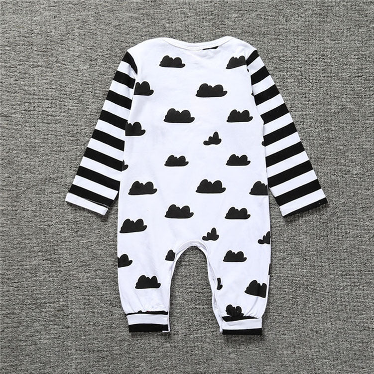 eBay AliExpress children's clothing INS explosive romper Yunduo romper cotton newborn baby clothes in stock