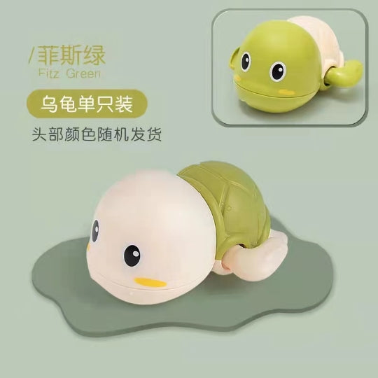 Little Yellow Duck Little Dolphin Playing Water Baby Bath Toys Bathroom Baby Children Bathing Swimming Tiktok Toys